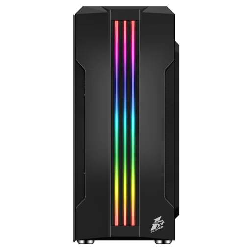 Корпус 1stPlayer R3-A-3R1 Color LED Black без БП